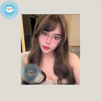 Gọng kính kim loại mã 6207